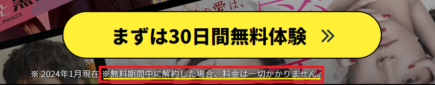 DMMTVで無料トライアル期間中の解約が可能であることを表す画像